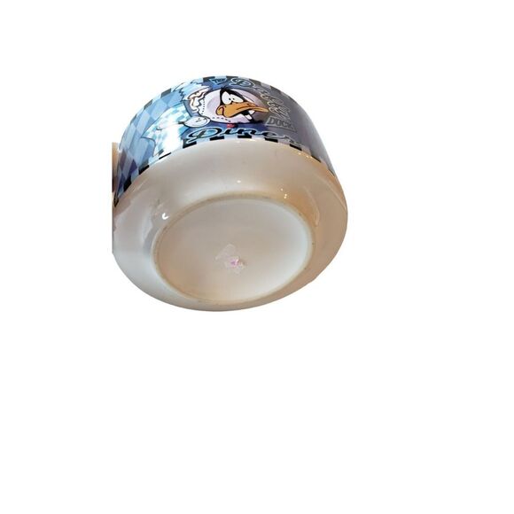 Vintage 1998 Bugs Bunny Daffy Diner Looney Tunes Warner Brothers Soup Mug Bowl - Picture 7 of 16